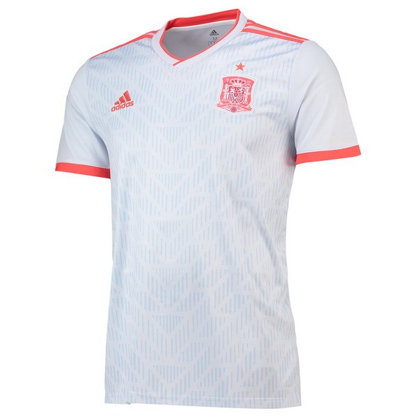 Maillot Football Espagne Exterieur 2018 Blanc